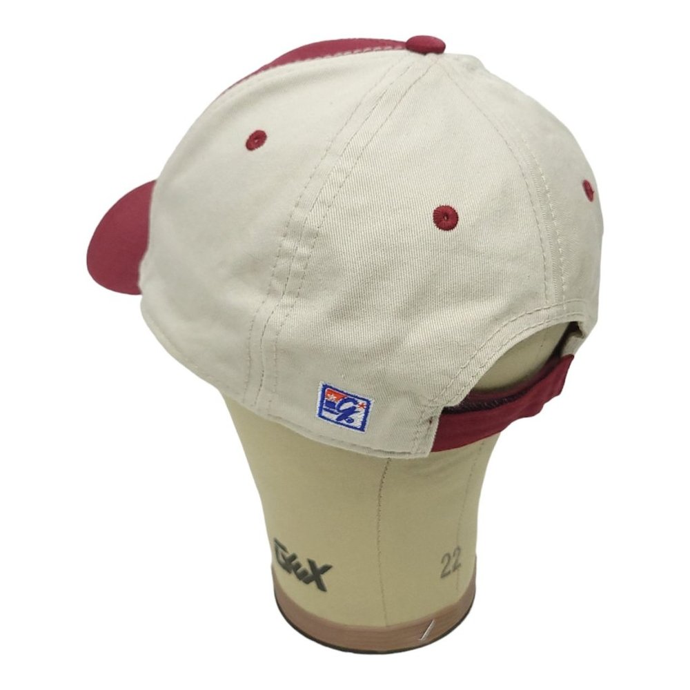 The Game Texas A&M Aggies Strapback Cap Trucker Baseball Hat Maroon White - Picture 8 of 12